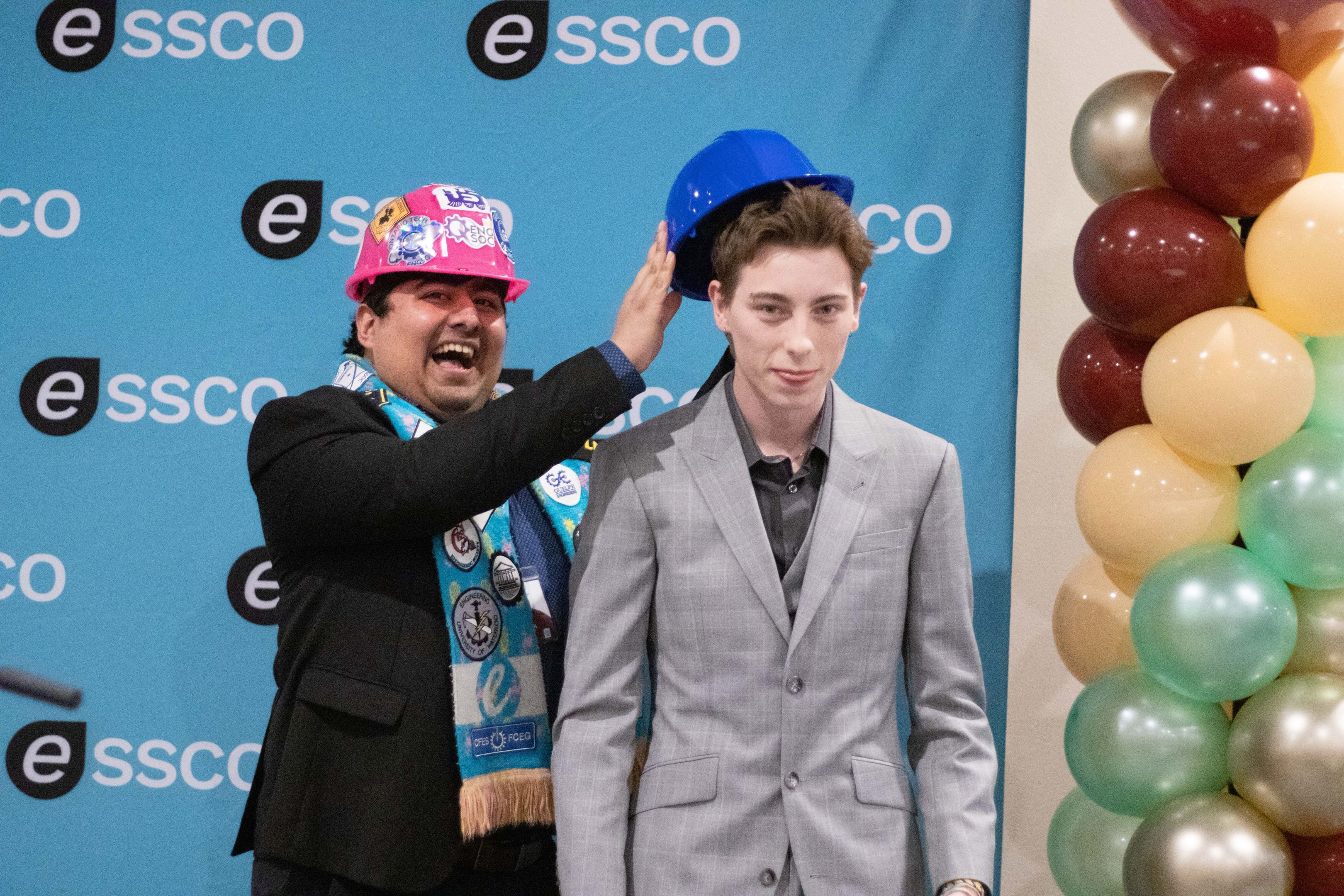 Getting helmeted at the ESSCO conference