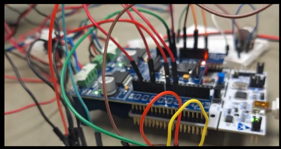 Microcontroller wiring